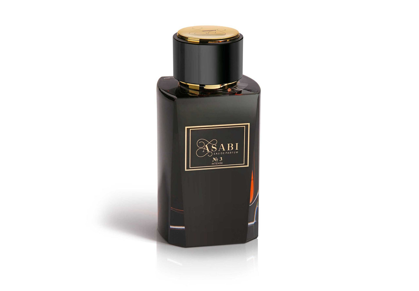 Asabi № 3 Set – Eau de Parfum Intense Spray 100ml und Duftkerze