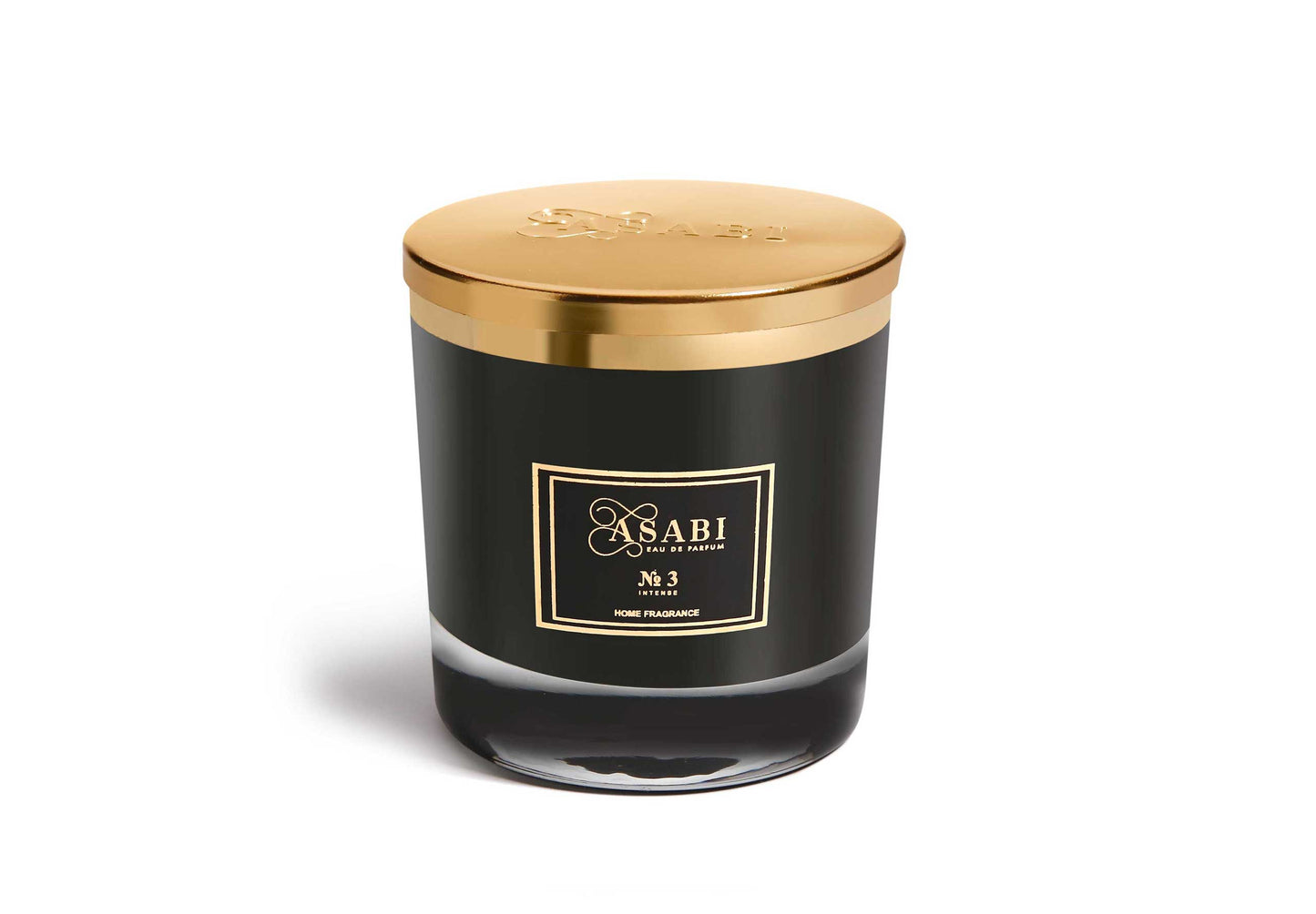 Asabi № 3 Set – Eau de Parfum Intense Spray 100ml und Duftkerze